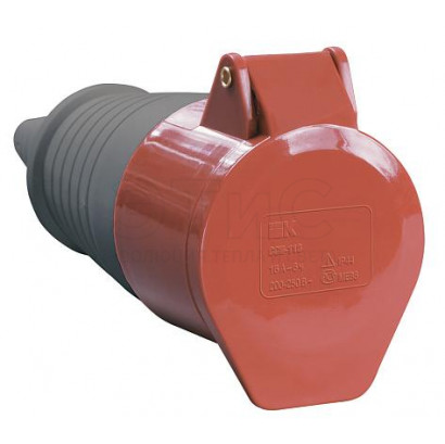 Розетка кабельная 32А 380В IP44 3Р+N+Е ССИ-225 переносная